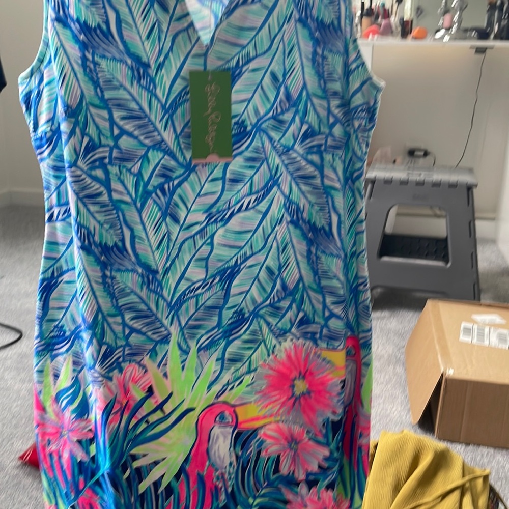 Lilly Pulitzer Harper shift let’s mango